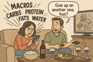 Get yourself a simple calorie tracker app