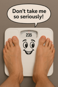 Why the scale went up 